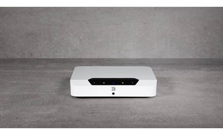 Bluesound POWERNODE Edge Built-in stereo amplifier powers speakers down to 4 ohms