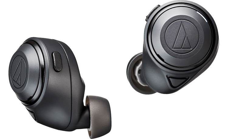 Audio-Technica ATH-CKS50TW 100% wire-free earbuds with strong bass and strong battery life