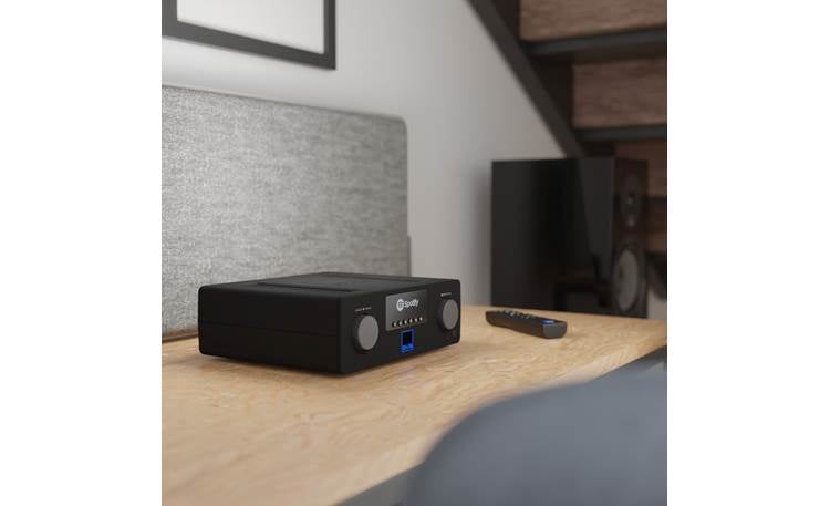 SVS Prime Wireless Pro SoundBase The SoundBase's front-panel OLED display shows you which source you're on, what track is playing, and the name of the artist