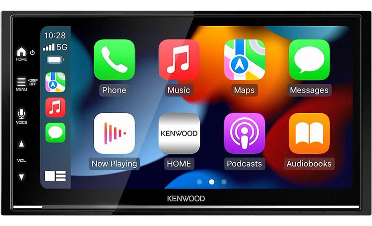 Kenwood DMX8709S Screenshot of Apple CarPlay