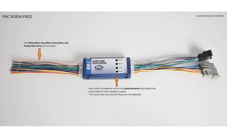 PAC ROEM-FRD2 Wiring Interface Other
