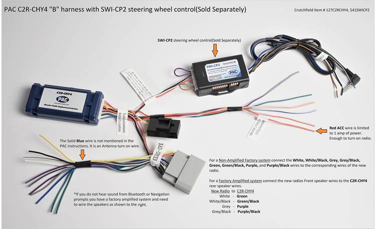 21+ Pac C2R-Chy4 Wiring Diagram
