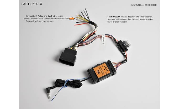 PAC HDK001X Dash and Wiring Kit Other