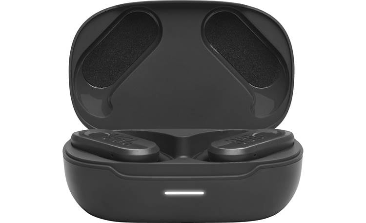 JBL Endurance Peak 3 Charging case banks 40 hours of power to recharge earbuds