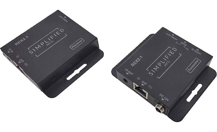 Simplified MFG REX2.1 HDMI-over-CAT-6 audio/video signal extender ...