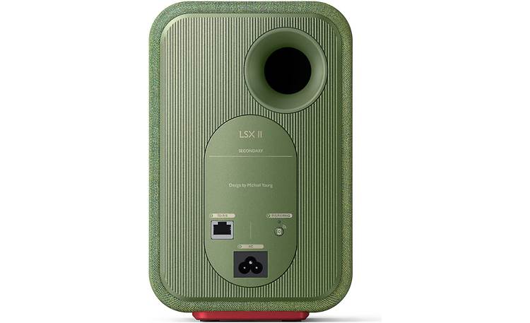KEF LSX II (Olive Green, Fabric) Powered speakers with Wi-Fi