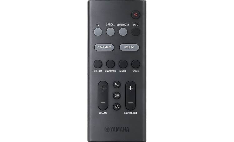 Yamaha SR-B40A Includes remote control