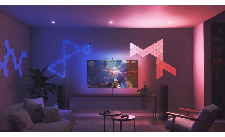Nanoleaf 4D Screen Mirror + Lightstrip Kit Extend the effect to other Nanoleaf devices (sold separately)