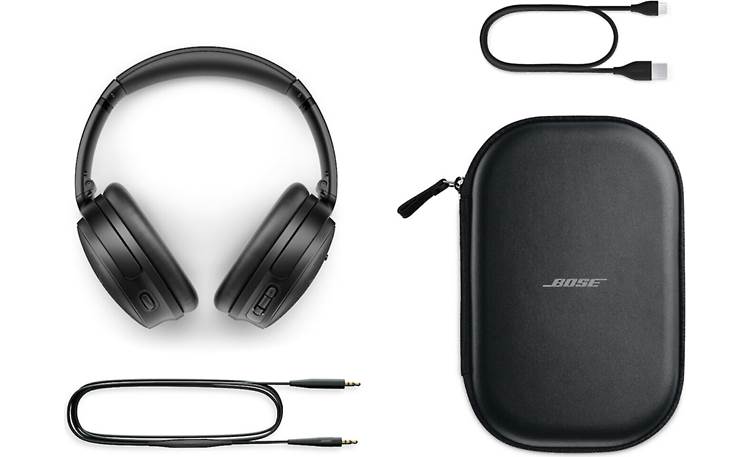 Bose QuietComfort® Headphones (Black) Over-ear wireless noise 