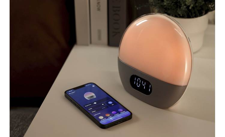 WiiM Wake-up Light (Polished silver) Smart sunrise alarm