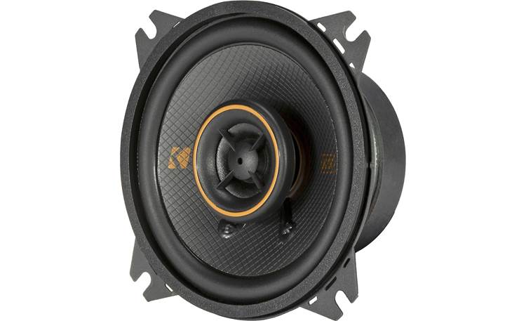 Kicker KSC40 The polypropylene woofer and rubber surround are designed to last