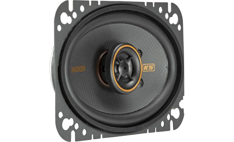 Kicker KSC460 The silk dome tweeter dishes out smooth sound