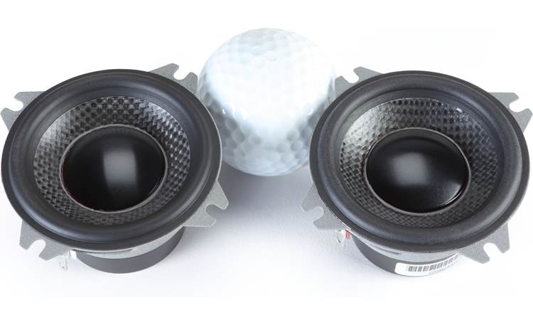 Memphis Audio MS25 Golf ball shown for scale 