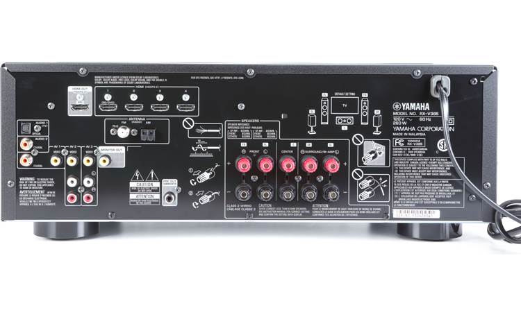 Yamaha RX-V385 5.1-channel home theatre receiver with