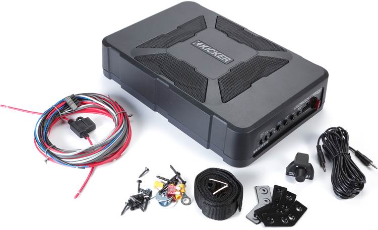 KICKER HS8 HIDEAWAY 150W ウーファー 日本正規品 KICKER キッカー HIDEAWAY HS8 定格150Wアンプ搭載