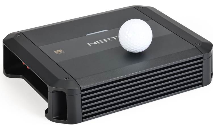 Hertz DP 2.200 Golf ball shown for scale 