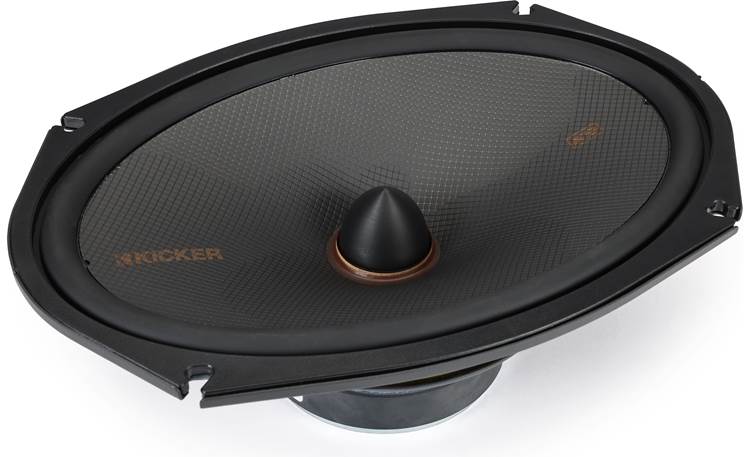 Kicker KSS269 The polypropylene woofer and rubber surround are designed to last