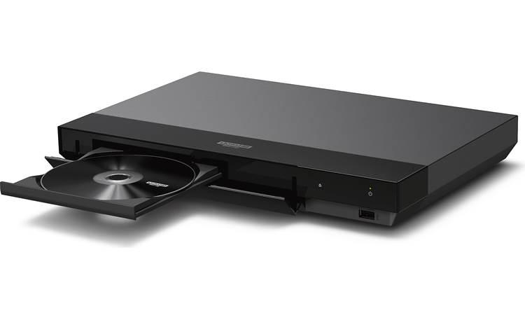 Sony UBP-X700U 4K Ultra HD Blu-ray player with HDMI cable at