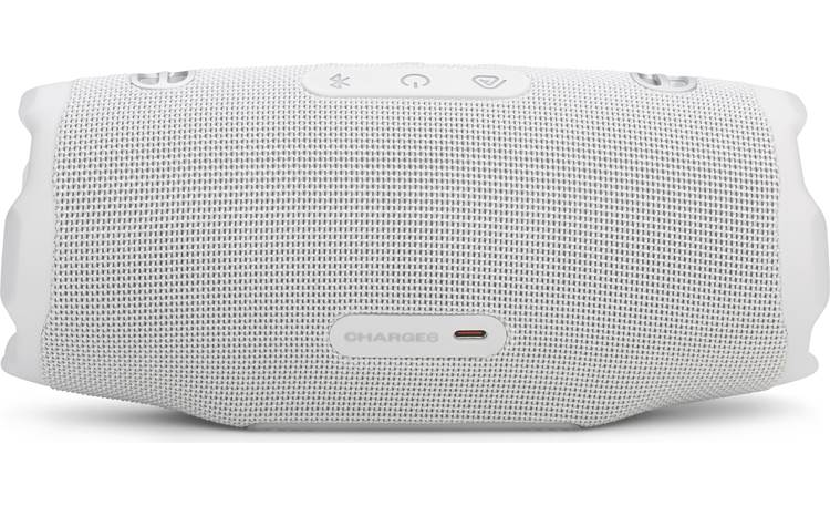 JBL Charge 6 (White) Waterproof portable Bluetooth® speaker at
