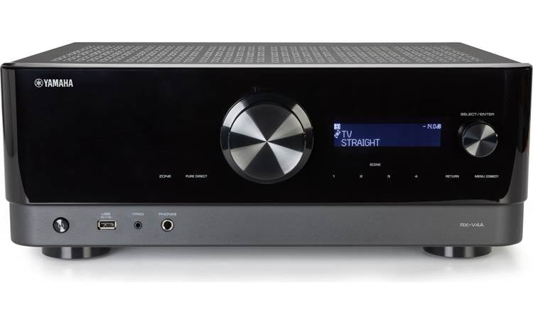 Yamaha RX-V4A 5.2-channel home theatre receiver with Wi-Fi