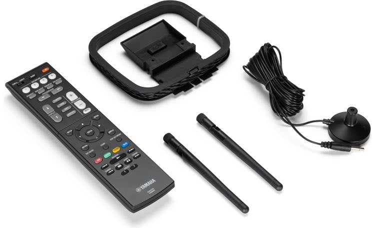 Yamaha RX-V6A Included accessories 