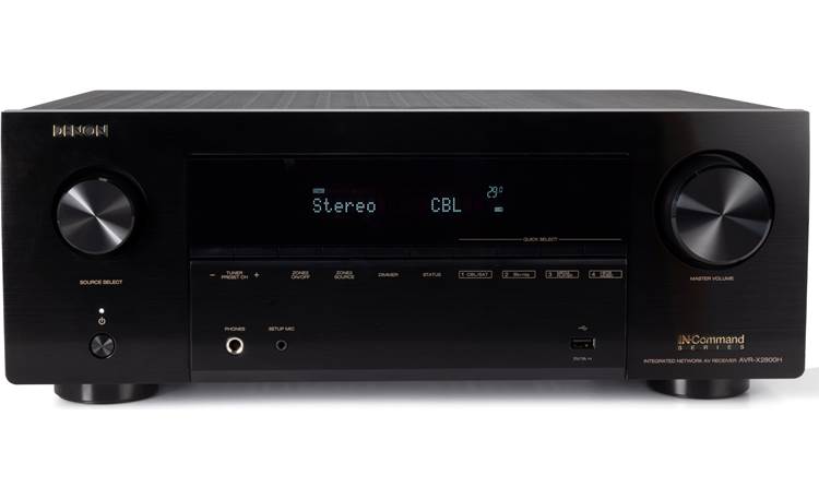 アンプ Denon avr-x1500h Denon AVR-X1500H 7.2-channel home theatre receiver with Wi