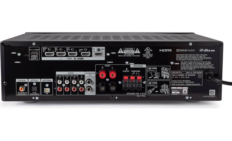 SONY STR-DH590 4K HDR AVレシーバー Sony STRDH590 5.2 Multi-Channel 4k HDR AV Receiver with