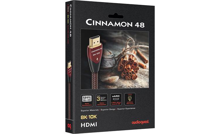 AudioQuest HDMI Cinnamon 48 3m HDMIケーブル AudioQuest Cinnamon 48 (3 meters/10 feet) Ultra High Speed 48Gbps