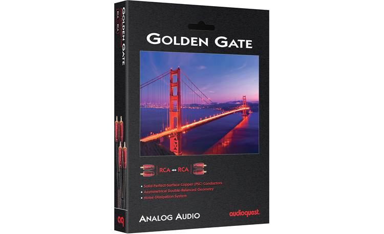 AudioQuest Golden Gate (1 meter/3.3 feet) Stereo