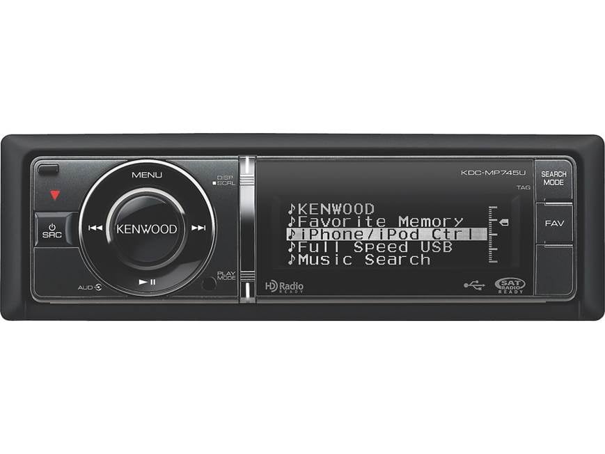 Kenwood KDC-MP745U CD receiver (New Stock) at Crutchfield Canada