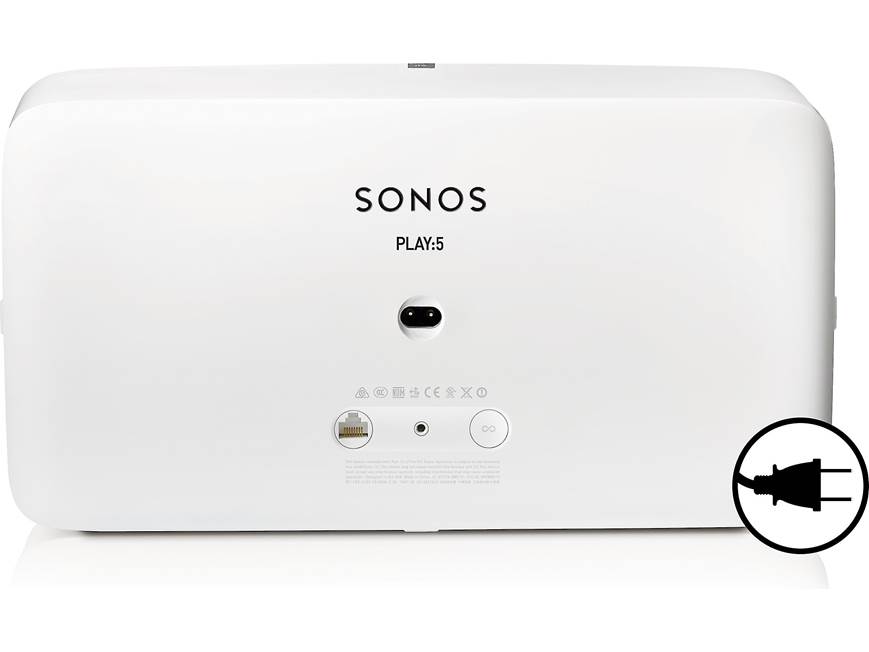Sonos Play:5 (White) Wireless streaming music speaker with Apple