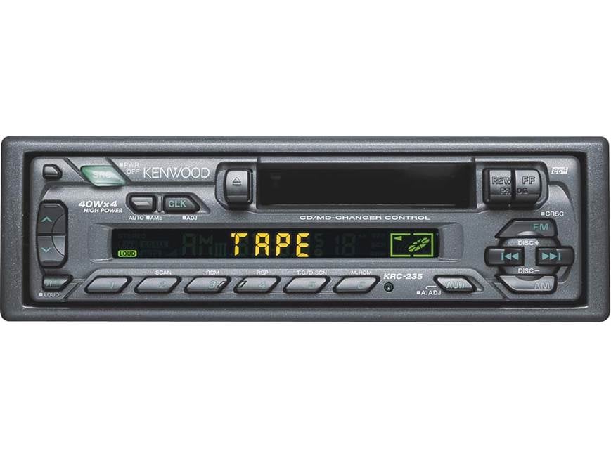 KENWOOD オーディオボード Kenwood KRC-235 Cassette receiver at Crutchfield Canada