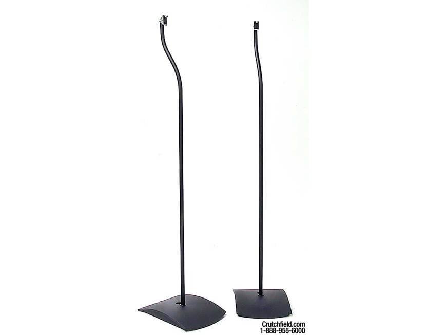 Bose® UFS-20 universal floor stands (Black pair) (Black pair) at