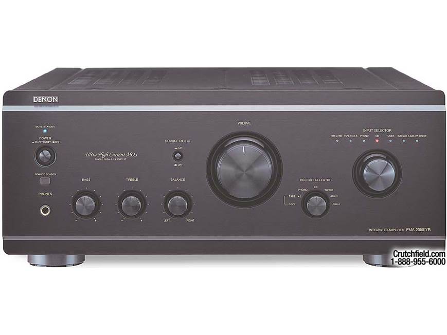Denon PMA-2000IVR Stereo integrated amplifier at Crutchfield Canada