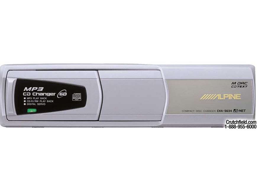 Alpine CHA-S634 6-disc Ai-NET CD/MP3 Changer at Crutchfield Canada