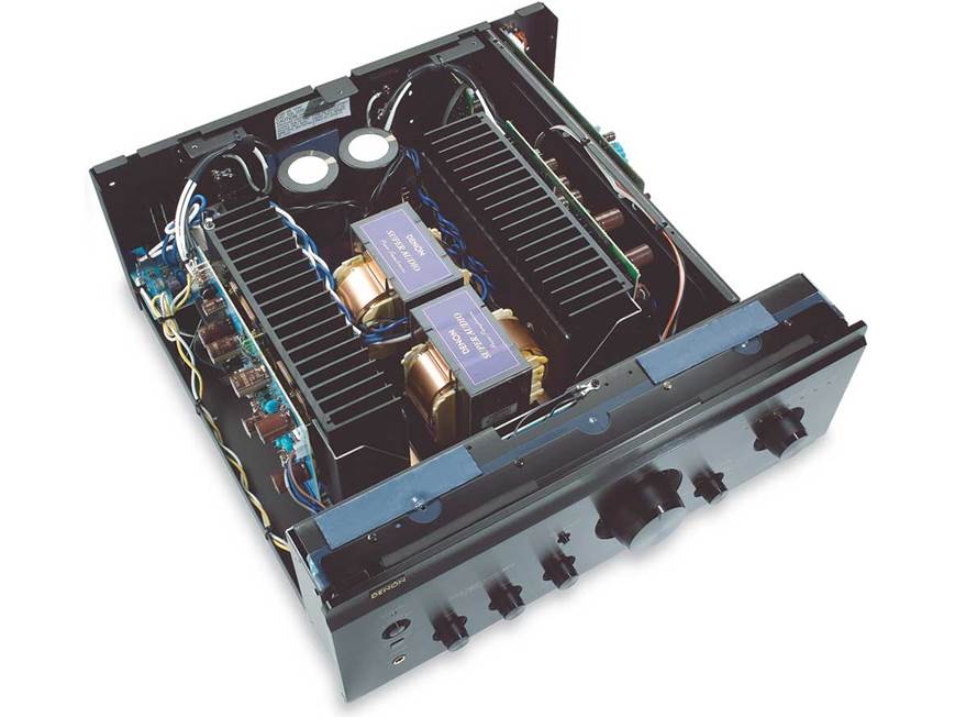 Denon PMA-2000IVR Stereo integrated amplifier at Crutchfield Canada