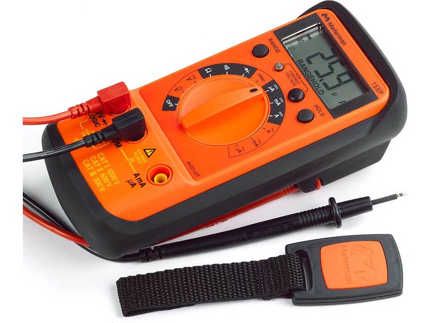 Wavetek Meterman 15XP Multimeter With autoranging display — tests
