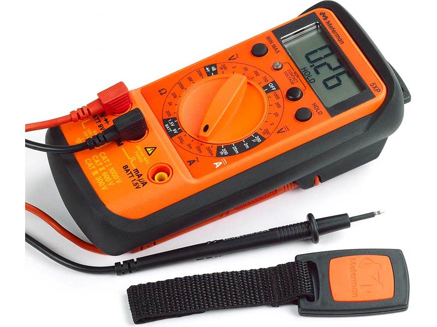 Wavetek Meterman 5XP Manual Multimeter Test your electrical
