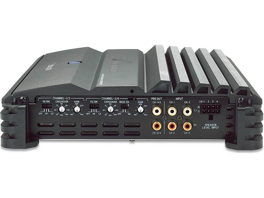 Alpine MRP-F250 4-channel car amplifier 40 watts RMS x 4 at