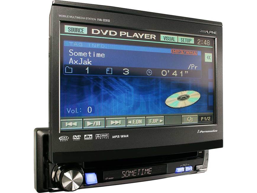 Alpine IVA-D310 DVD / CD receiver with 7