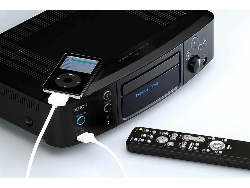 Denon S-81 CD/AM/FM/XM Ready micro system with iPod® docking port