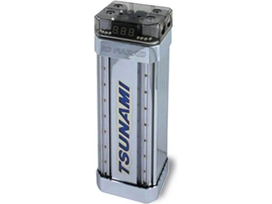 Tsunami LITEWAVE Series Capacitors (10-farad) Block-style