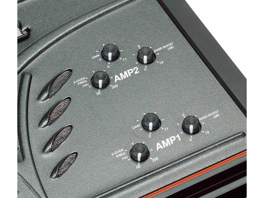 Kicker ZX350.4 4-channel car amplifier 60 watts RMS x 4 at