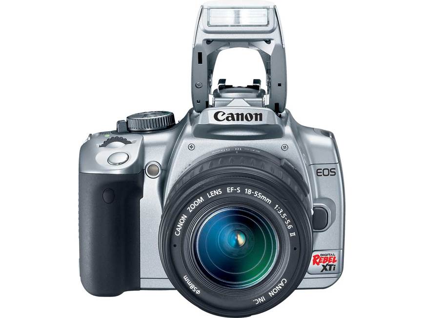 Canon EOS Digital Rebel XTi Kit (Black) 10.1-megapixel digital SLR