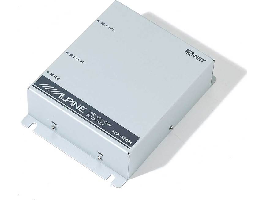 ALPINE USB オーディオ Alpine KCA-620M USB Adapter Add a USB port to your compatible