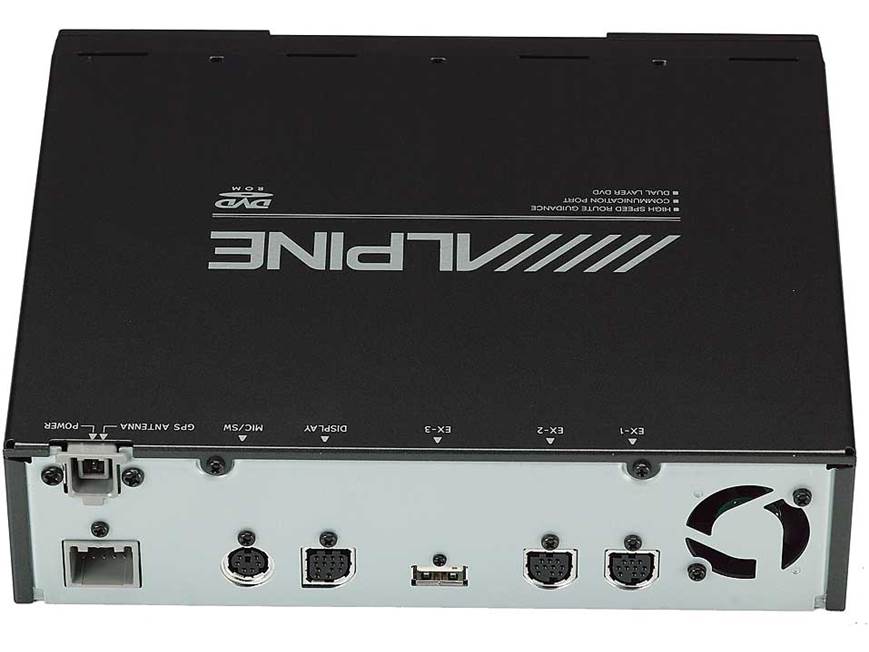 Alpine NVE-N872A In-car navigation system at Crutchfield Canada