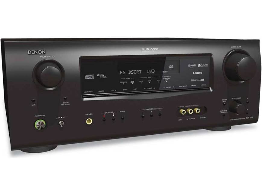 Denon AVR-1508 Home theatre receiver with HDMI switching at