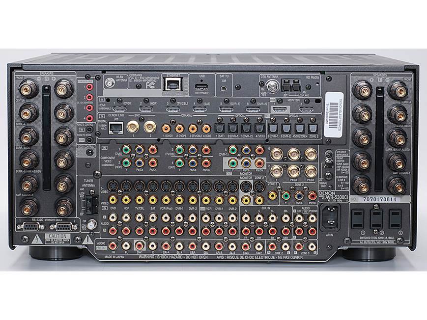 Denon AVR-5308CI Home theatre receiver with built-in Wi-Fi® at