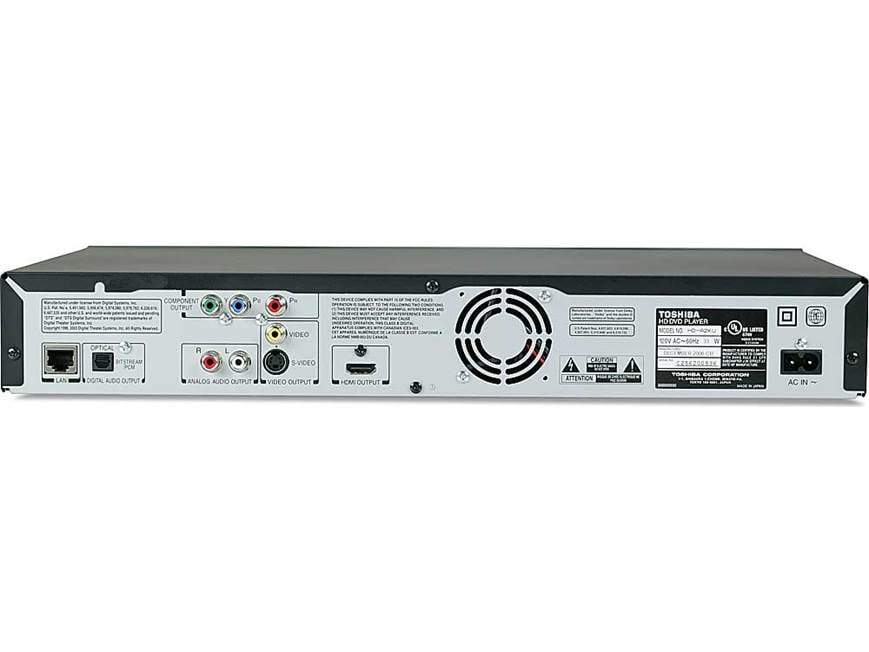 Toshiba HD-A2 HD DVD high-definition player at Crutchfield Canada