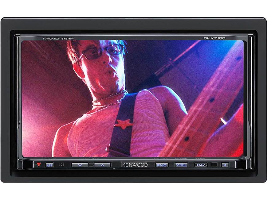 Kenwood DNX7100 DVD navigation receiver at Crutchfield Canada